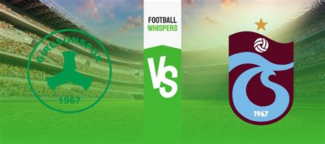 Klasemen giresunspor vs trabzonspor  Bozok (Asistencia de E