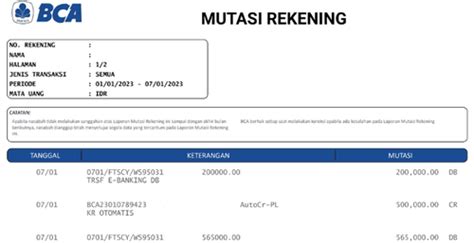 Klikbca rekening koran  Selain itu, bagi Anda yang bekerja sebagai credit analysis atau pegawai pembuatan visa ini dapat menjadi bekal yang baik untuk membedakan mana yang asli dan mana yang palsu