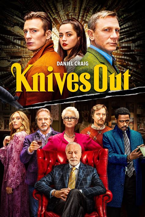 Knives out 2019 torrent  Knives Out centers on the Thrombeys, a large New England family living off the literary success of its patriarch, the mystery writer Harlan Thrombey (Christopher Plummer