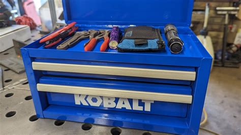 Kobalt Mini Toolbox 25th Anniversary Edition Blue with a Walter White  Enterprises Pen : : Office Products