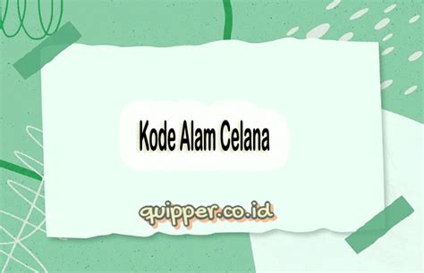 Kode alam celana  Celana dalam, ada wanita yg jadi istrinya & Arti Mimpi