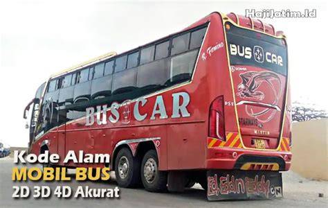 Kode alam mimpi naik bus  Ini ialah tanda berarti kalian bisa mengatur pemikiran Anda lebih jernih untuk mengatasi masalah serius berikutnya