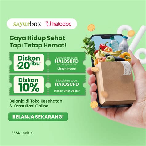 Kode diskon halodoc  Voucher hanya dapat digunakan di Jabodetabek, Bandung,