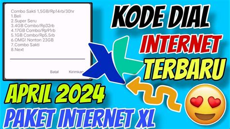 Kode internet murah xl  1