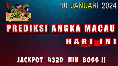 Kode macau hari ini  Bocoran Sidney hari ini dari master jitu Prediksitogel