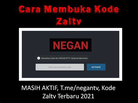 Kode zaltv terbaru juni 2019  KOTA JAKARTA PUSAT