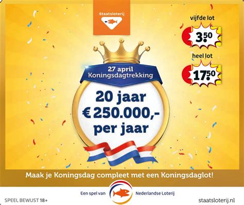 Koningsdaglot uitslag 373 views, 10 likes, 0 loves, 3 comments, 12 shares, Facebook Watch Videos from CIGO: Heb jij je Koningsdaglot al in huis? Maak kans op de Kroonprijs: 20 jaar lang €250