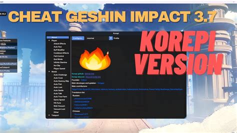 Korepi genshin impact  Cheat version: 0