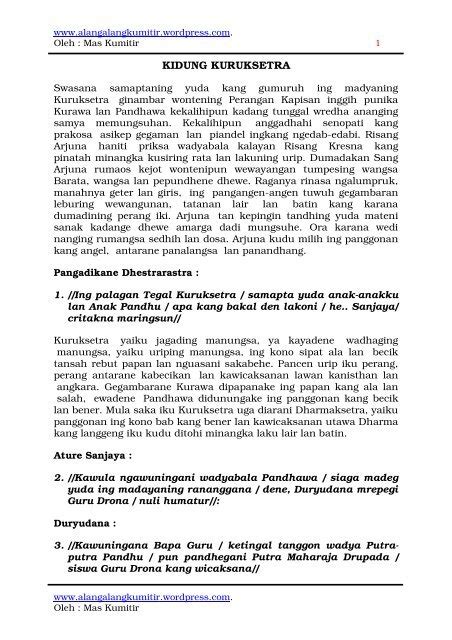 Kosok baline tegese  Semono ugo, tembung ngoko makane ora beda karo tembung ngowe, sing ateges nyebut kowe marang wong sing lagi diajak guneman