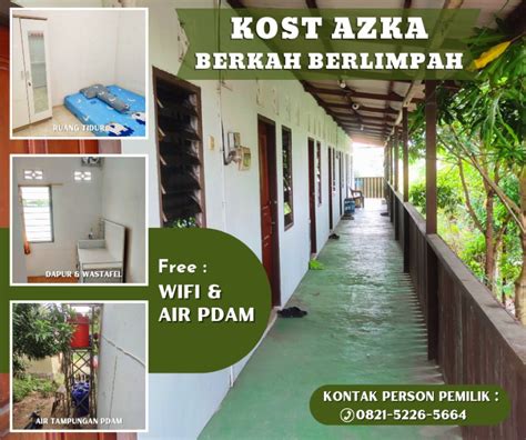 Kost samarinda dekat umkt (BiAnP) Dijual rumah second layak huni 3kt 2km dekat dengan UNTAG UMKT samarinda Jl