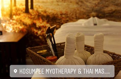 Kosumpee myotherapy and thai massage day spa <mark> Massage Therapist</mark>