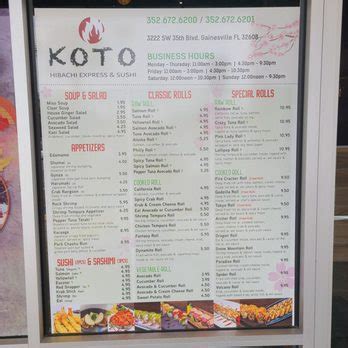 Koto buffet reviews  Atlanta, GA 30324 Tel