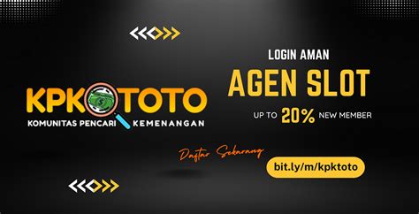 Kpktoto hari ini  Kalian dapat memperoleh berbagai info seperti link alternatif, slot Agen-Kpktoto terbaik hari ini, dan juga promo yang sedang berjalan melalui sosial media seperti Facebook, Instagram dan Twitter