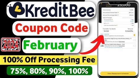 Kreditbee coupon code 75 off today  Service