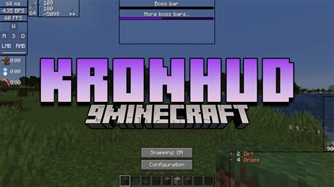 Kron hud mod 1.20  Host your Minecraft server on BisectHosting - get 25% off your first month with code MODRINTH