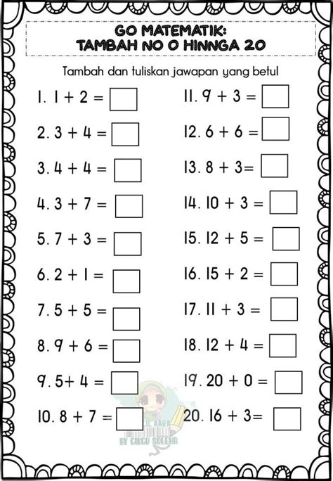 Kuiz matematik tahun 1 tolak Matematik Tahun 2 Masa dan Waktu Tahun 2