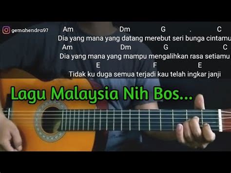 Kunci gitar iklim yang hilang Am