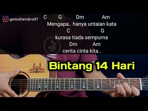 Kunci gitar kangen band 14 hari  hingga jauh Em Bm Akulah seorang