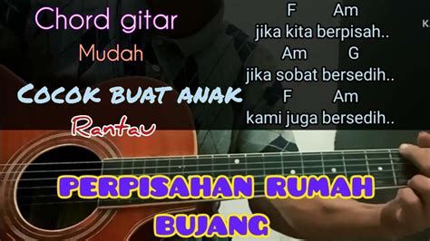 Kunci gitar perkumpulan rumah bujang  G G G G - F - C