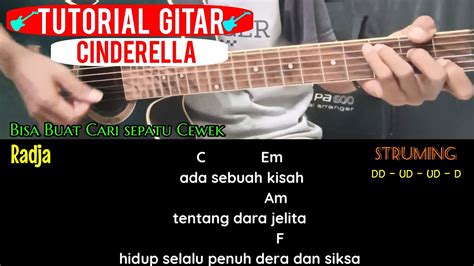 Kunci gitar radja cinderella Bm