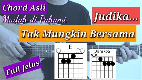 Kunci gitar separuh langkahku judika com