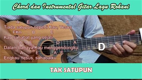 Kunci gitar tak satupun dari g 