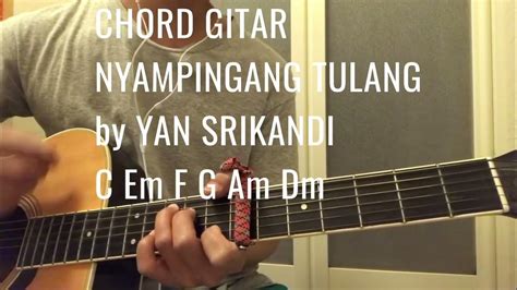 Kunci gitar yan srikandi kalah kelas Chord gitar Jendela Kelas Satu Iwan Fals