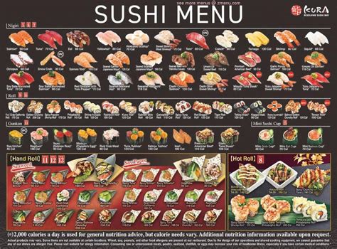 Kura revolving sushi bar las vegas menu  Kura Revolving Sushi Bar