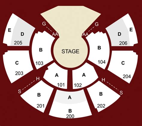 Kurios seating chart  the grand chapiteau toronto seating chart 2019 