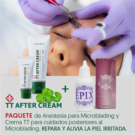 La mejor anestesia tópica para microblading  en