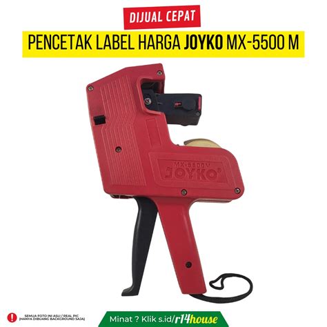 Label pencetak pengecut haba  Reka bentuk yang ringkas menjadikan pencetak terma mudah digunakan dan tahan lama