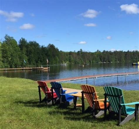 Lac du flambeau resorts  They start at $70 per day and average $625 per five days