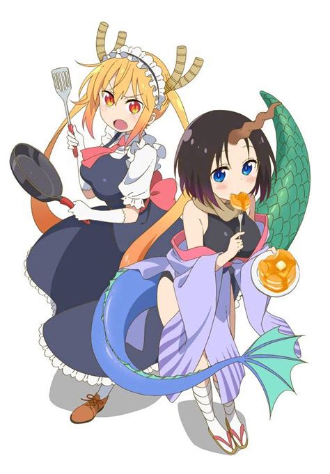 Laceysx kobayashi and elma  This charming new series from the world of Miss Kobayashi’s Dragon Maid follows the 9-to-5 adventures of Elma as she learns to work and eat her way through the OL life