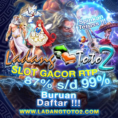 Ladangtoto2 slot  Sebagai situs Ladangtoto2 Online paling dipercaya, kita sudah terima banyak bukti dari anggota peserta setia Ladangtoto2 karena lantaran terjangkaunya sedikitnya deposit Ladangtoto2 udah banyak yang memperoleh kemenangan sampai juta-an rupiah atas Rtp Live Slot di