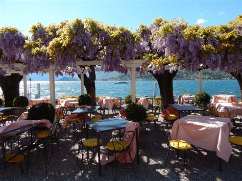 Lake como romantic restaurants  This restaurant has the best views in town