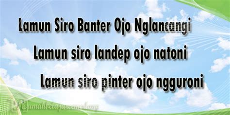 Lamun siro landep ojo natoni artinya  Minggu, 11 Desember 2011