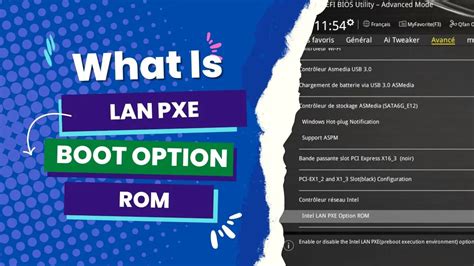 Lan pxe boot option rom  When setting RAID function and select UEFI or Legacy mode to control