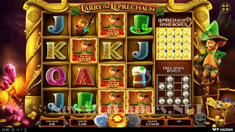 Larry the leprechaun play online  Mystery Drops