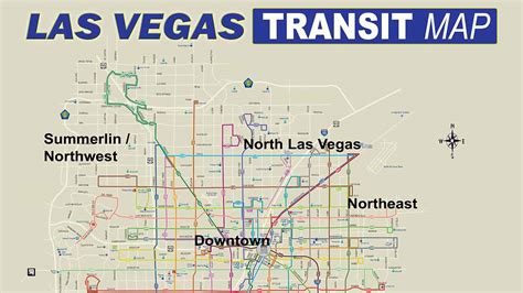 Las vegas hop-on hop-off bus map  Live Commentary in English