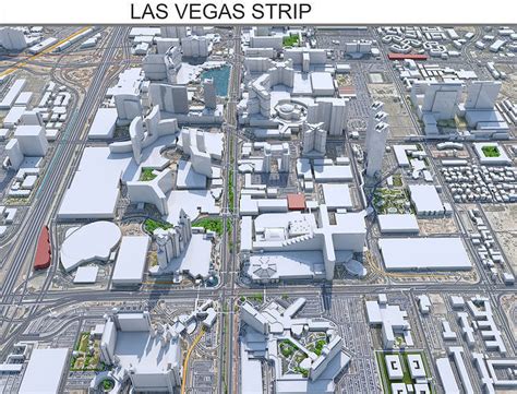 Las vegas strip 3d model  This eco-certified resort features a casino, a full-service spa, and 15 restaurants