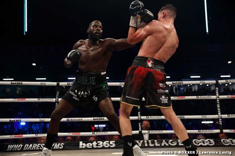 Lawrence okolie boxrec  Okolie deducted one point in the 11th round for holding