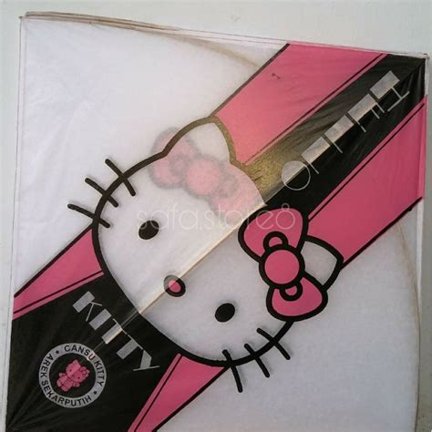 Layangan gapangan hello kitty  8