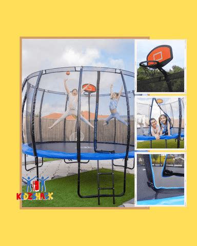 Layby trampoline  • 72 galvanized springs evenly stretched around the mat ensure a smooth and responsive bounce
