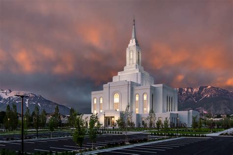 Layton utah temple  Put the words holy temple and home together, and you have described the house of the Lord!" —Boyd