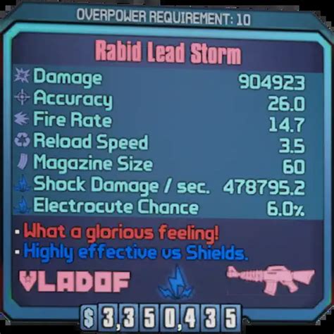 Lead storm bl2  You can run, but you can't