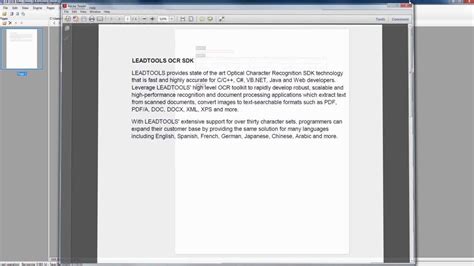 Leadtools ocr tutorial  In the Designer, change the text of the menu to