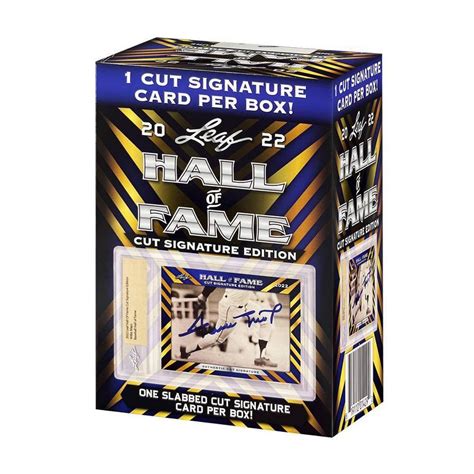 2024 Leaf Hall Of Fame Blaster Box : Target