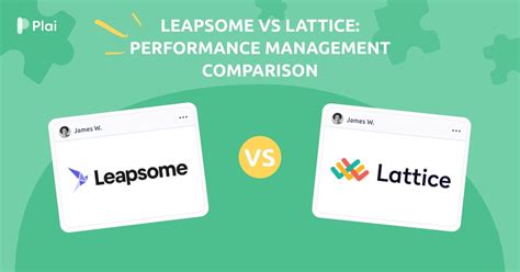 Leapsome vs lattice Leapsome is an all-in-one tool that helps organizations enhance their management processes