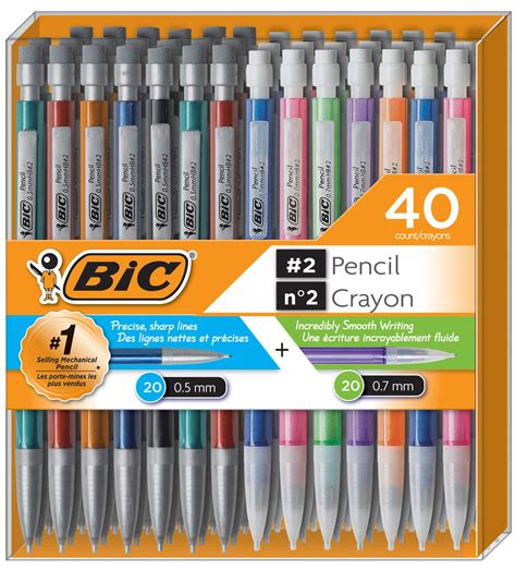 Enday Stackable Pencils in Dazzling, 8 PC Translucent Multi Point Push Fun  Pencils with Matching Erasers, Stacking Point Lead Pencil for School Office  Kids Teacher, 