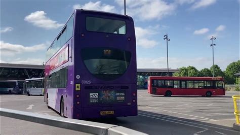 Leek to hanley bus 6 (First Potteries) The first stop of the 6 bus route is Hanley and the last stop is Meir Square